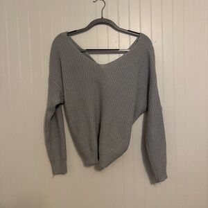 Off the shoulder sweater